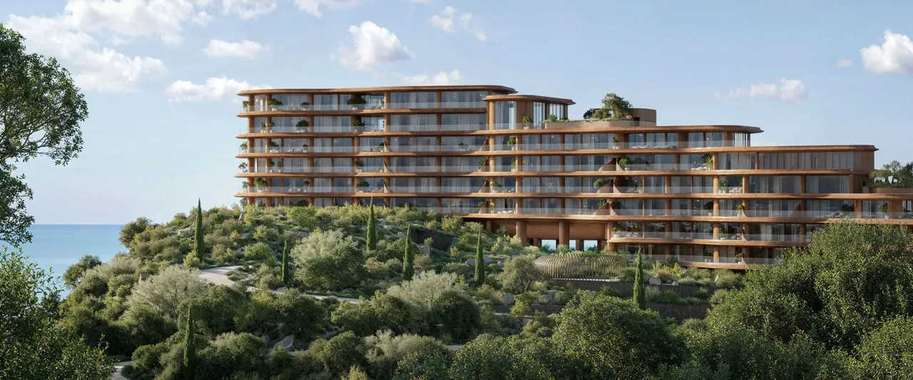 Jumeirah Residences Asora Bay — architectural rendering
